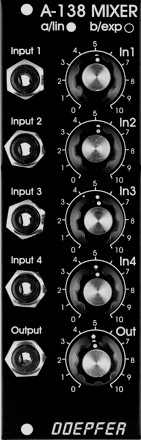 A-138b Vintage Edition Mixer logarithm.