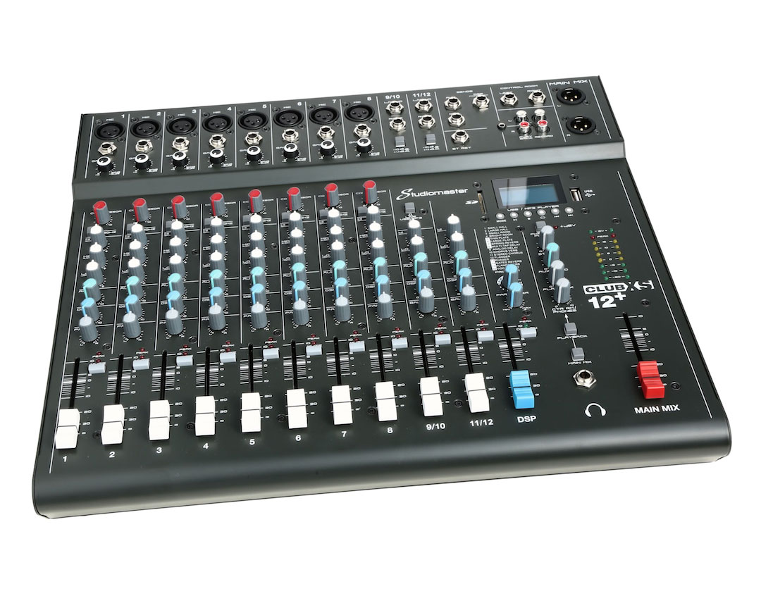 Club XS 12 + Mischpult (USB/SD Play/Rec/Bluetooth) DSP Effekt