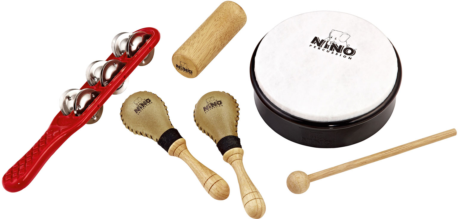 NINOSET1 Percussion Rhythmussortiment - 5-teilig