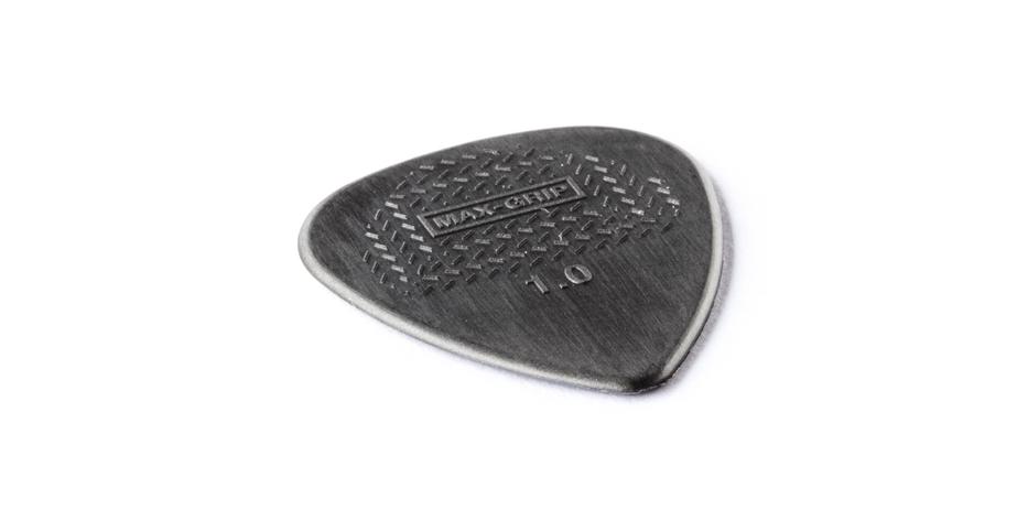 Nylon Max Grip Standard Picks, Player's Pack 12 pcs., dark grey, 1.00 mm