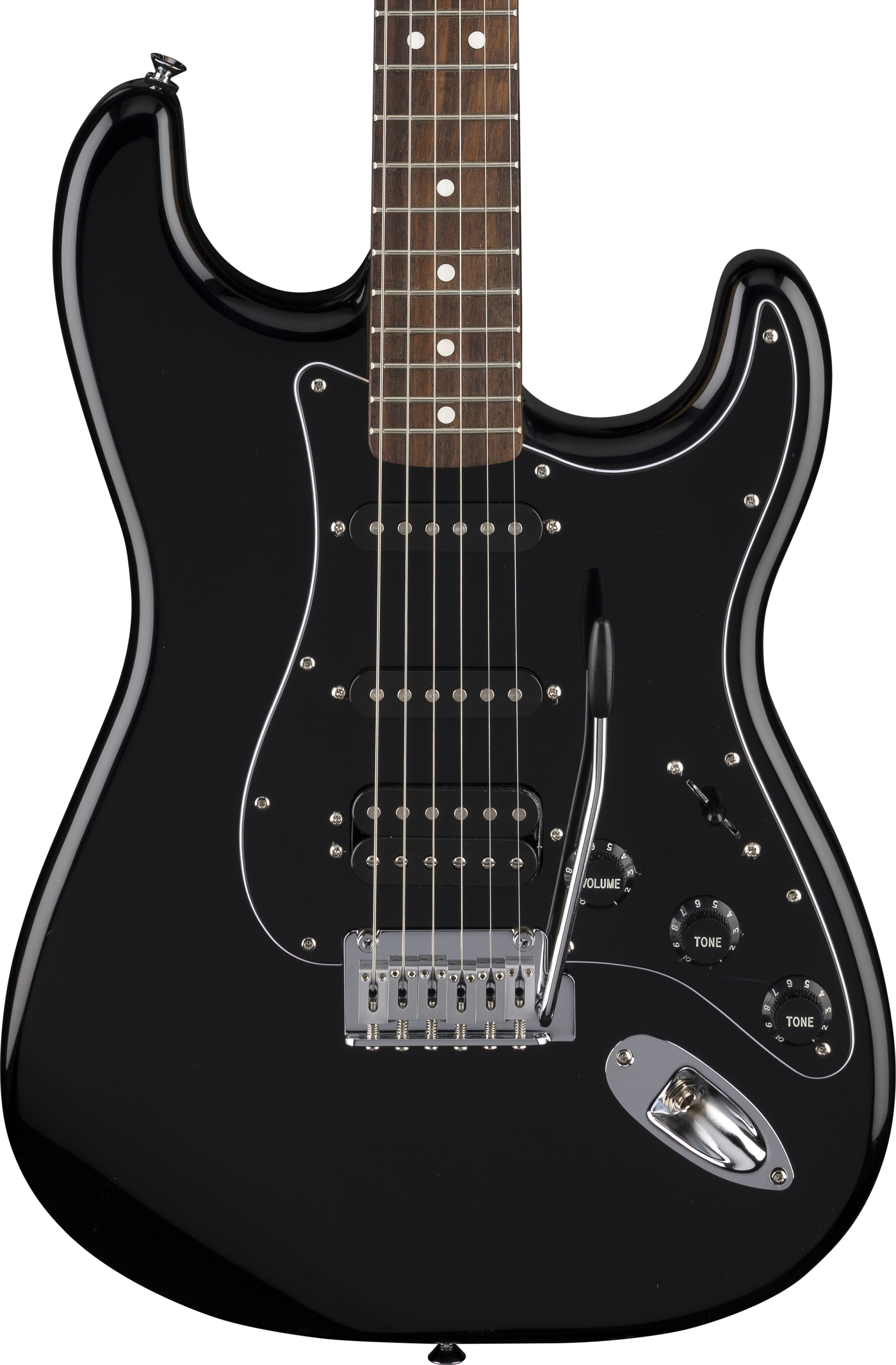 Standard Stratocaster HSS LF Black Standard Stratocaster HSS LF Black