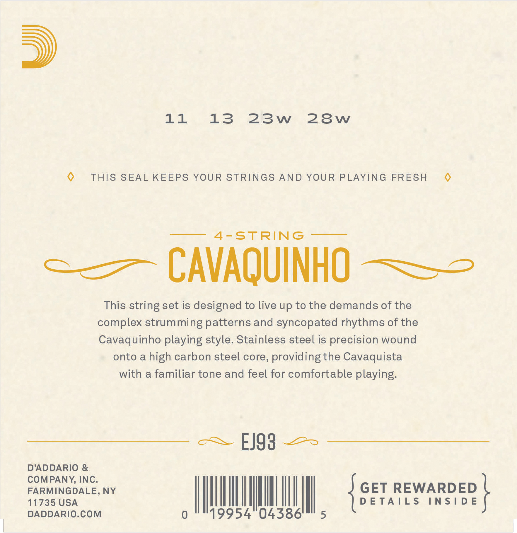 EJ93 Cavaquinho Saiten