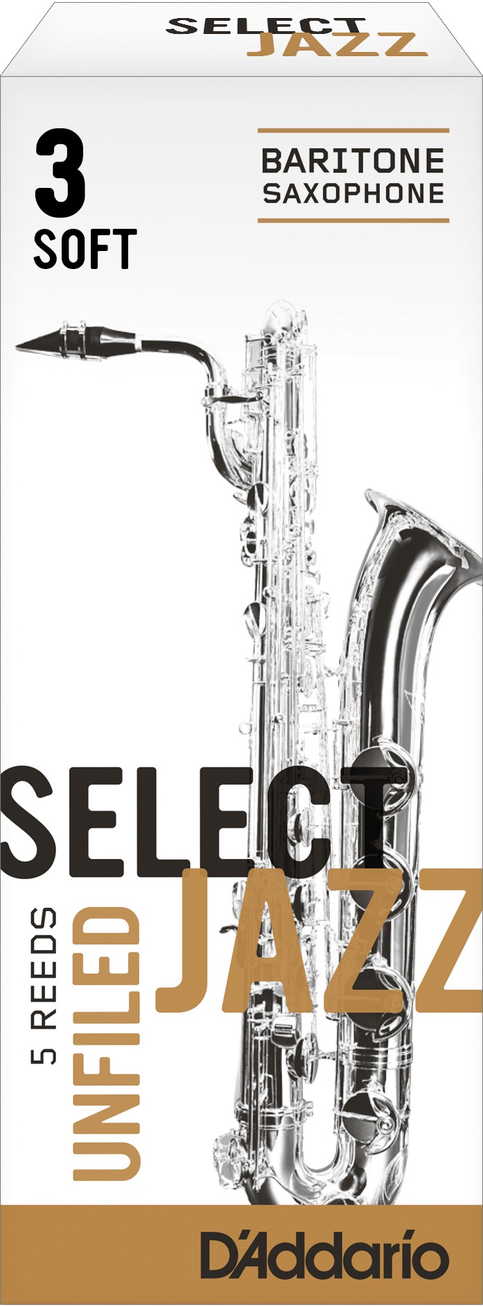 Jazz Select Organic Bariton unfiled 3S 5er Packung