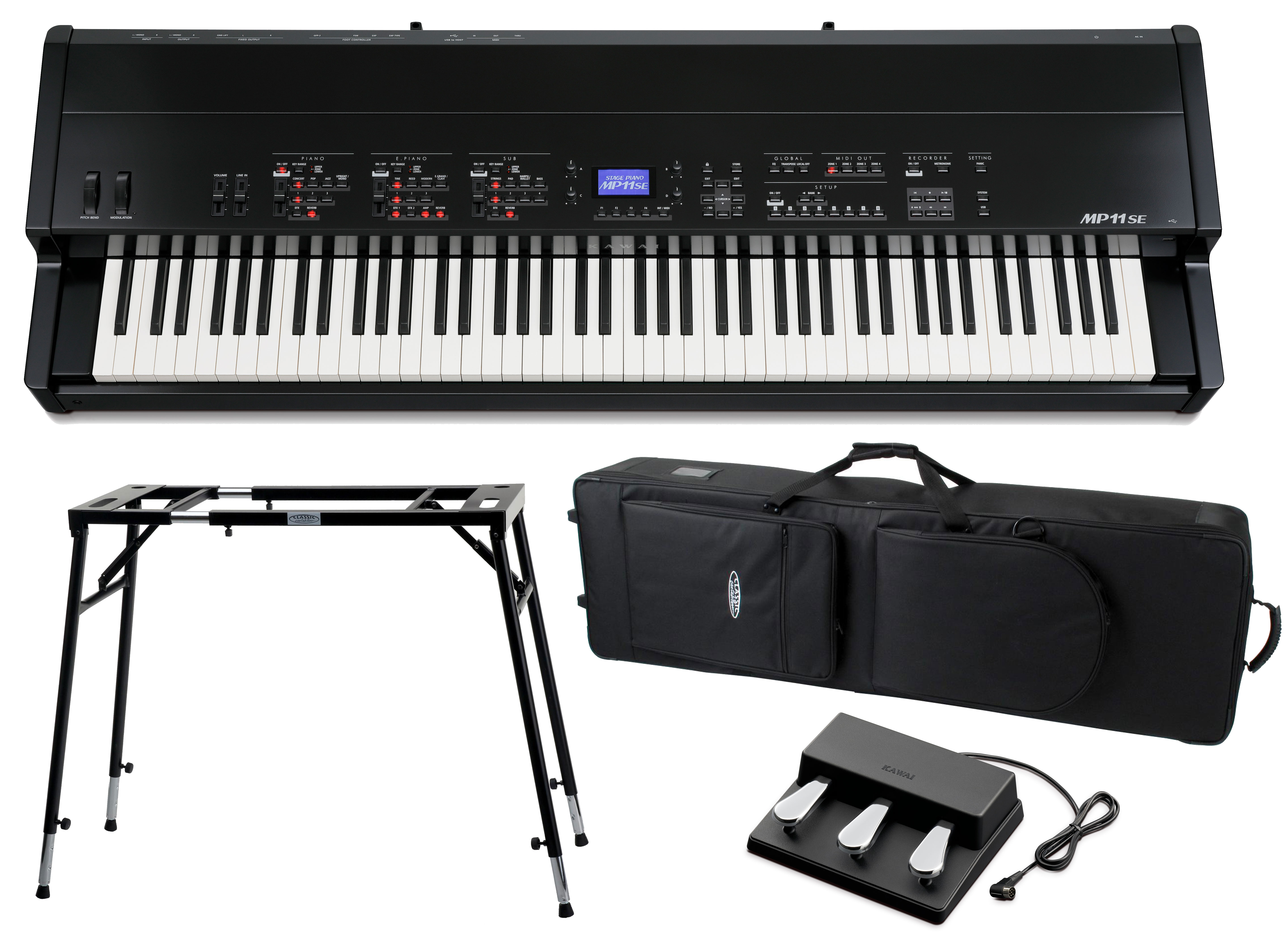 MP-11 SE Stage Set 1 inkl. Klapptisch, Tasche