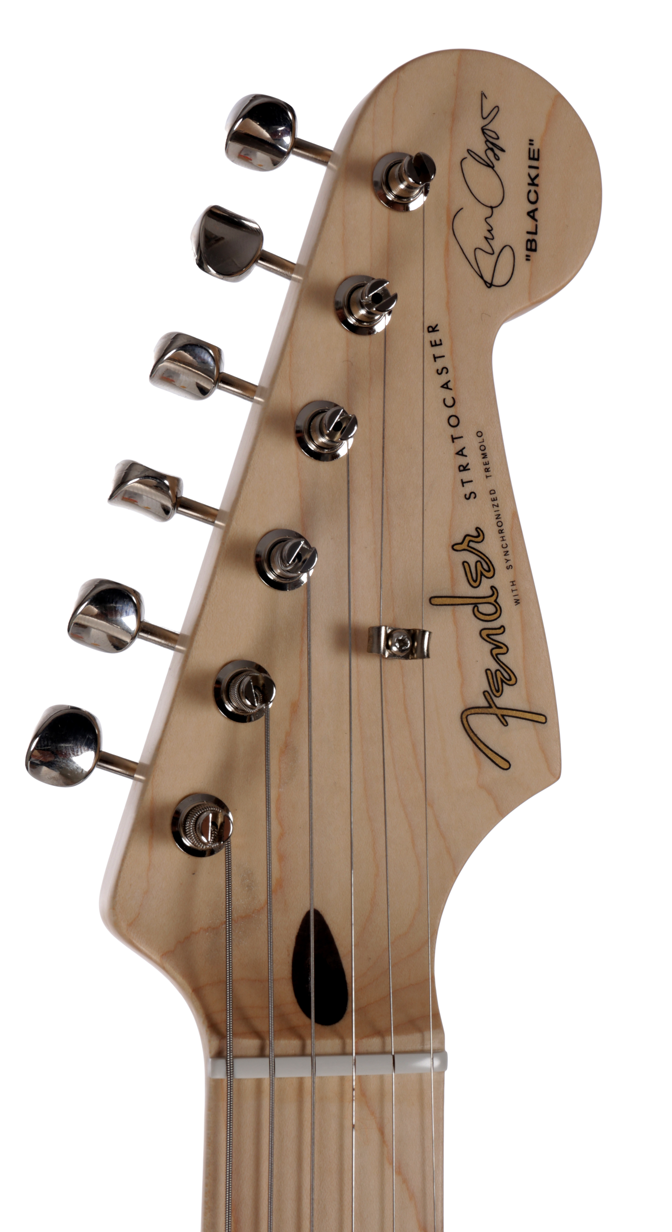 Eric Clapton Strat Maple Fretboard, black Eric Clapton Strat Maple Fretboard, black