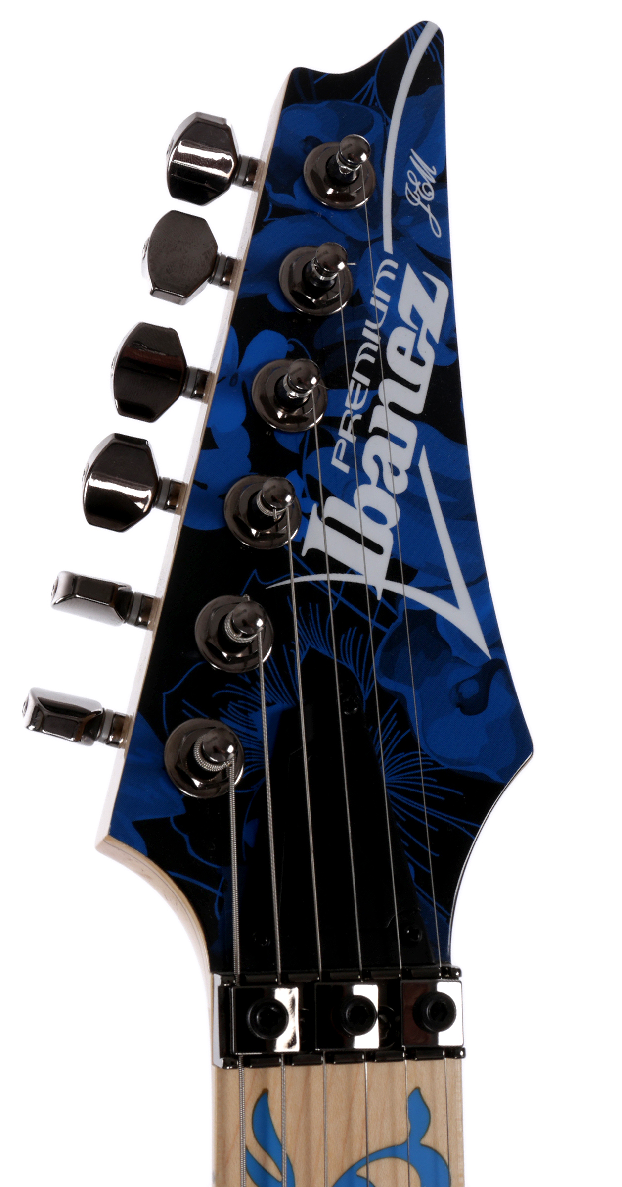 JEM77P-BFP Premium Steve Vai Signature Blue Floral Pattern