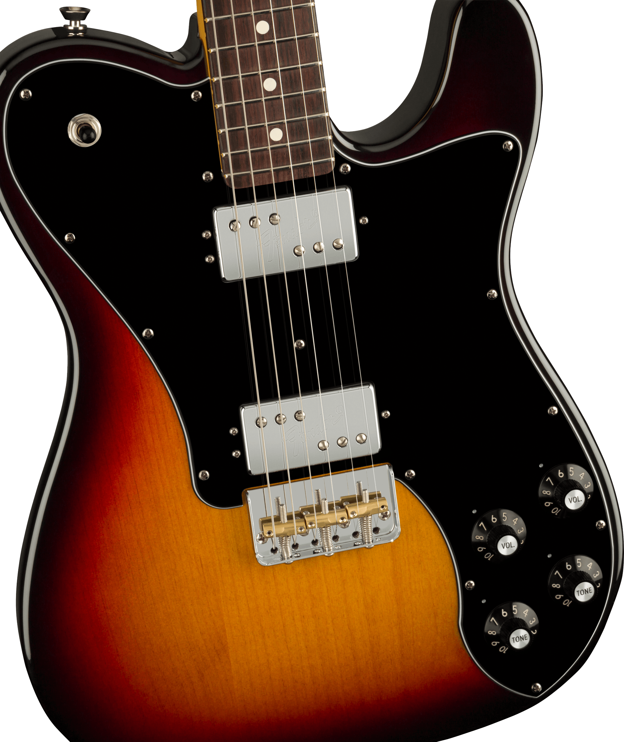 American Professional II Telecaster Deluxe Rosewood Fingerboard, 3-Color Sunburst