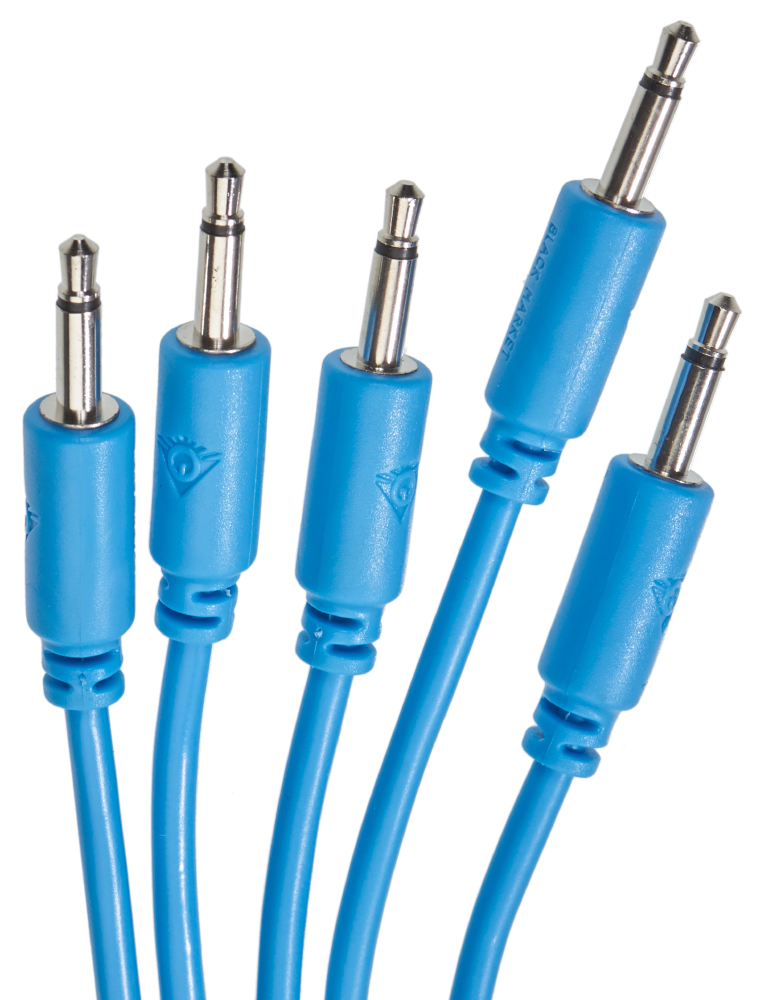 Patchkabel 5er Pack 150 cm blau