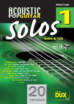 Acoustic Pop guitar solos 1