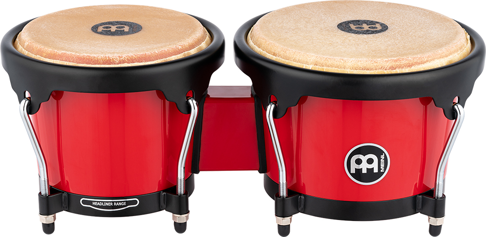 HB50R Journey Series Bongo -6 1/2" & 7 1/2" Red