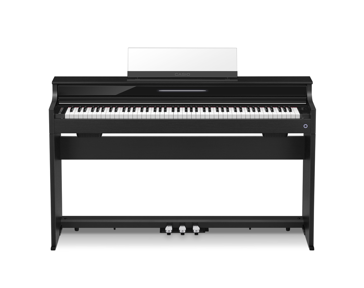 AP-S450 BK Set inklusive Klavierbank, Kopfhörer, Notenheft Schwarz matt