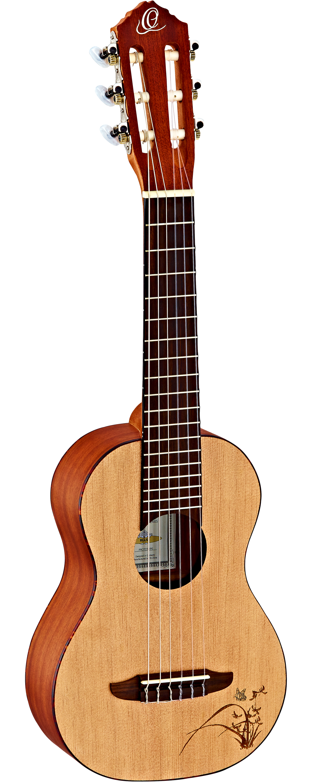 RGL5 Guitarlele Fichten-Decke Sapele-Korpus