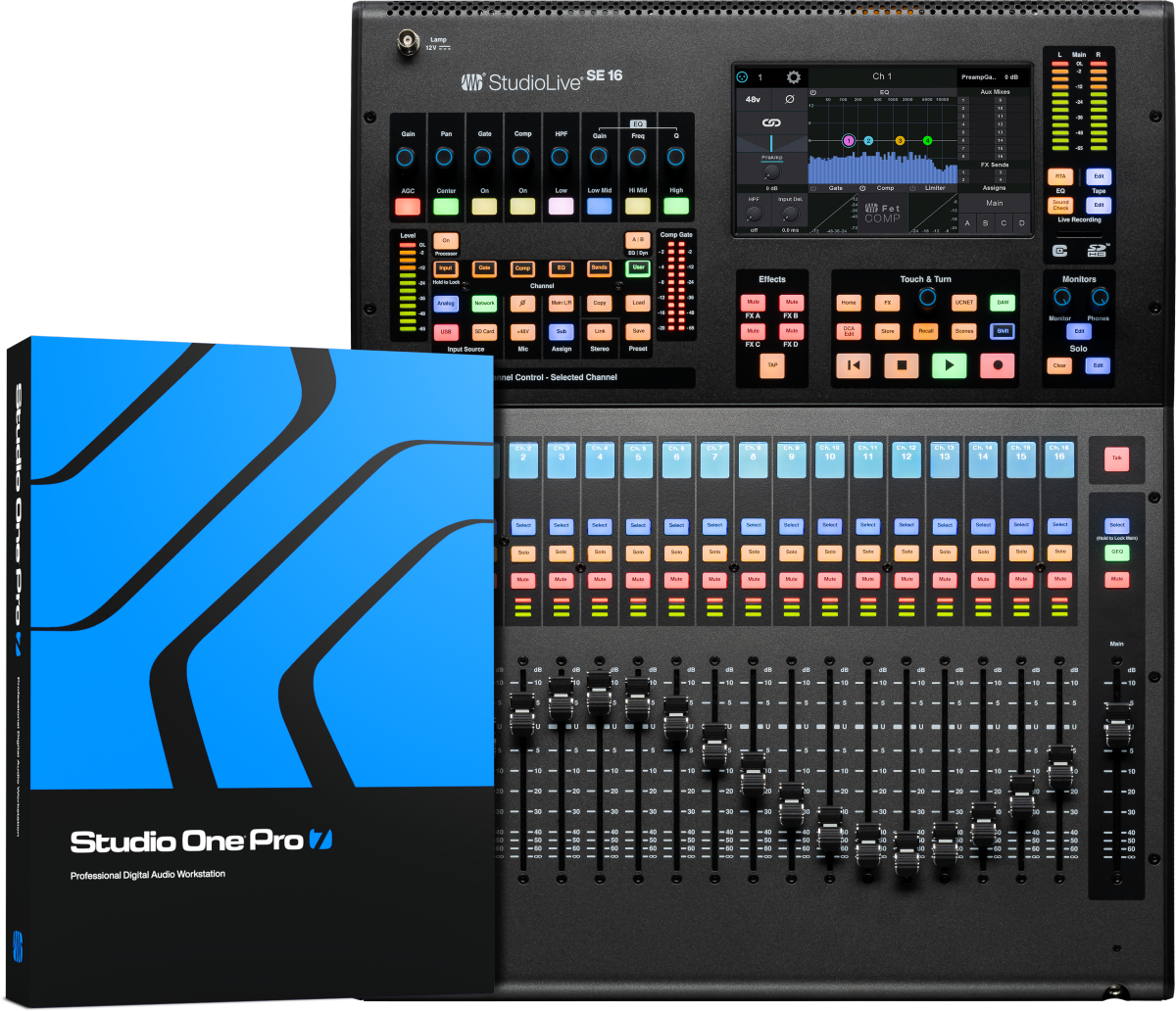 StudioLive® Series III SE 16 Digital Console Mixer