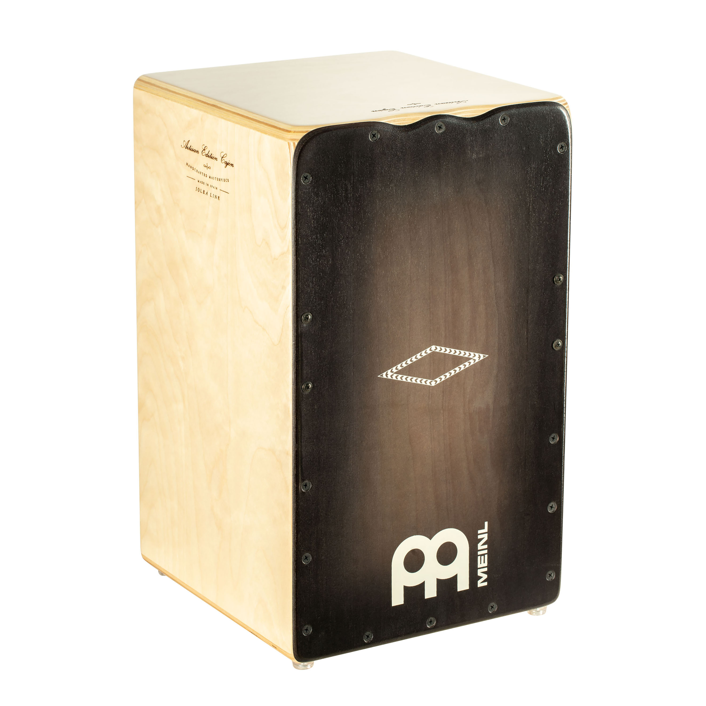 AESLEYB Artisan Edition Cajon Soleá Line - Ebony Burst