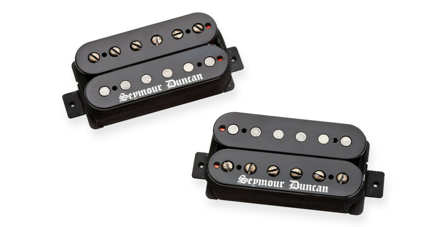 Black Winter - Humbucker Set - Black