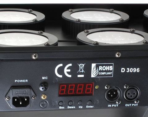 BL-3096 RGB LED Blinder 96x3W
