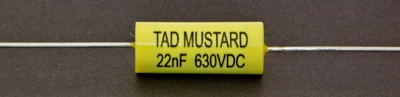 MUSTARD CAPS 22nF