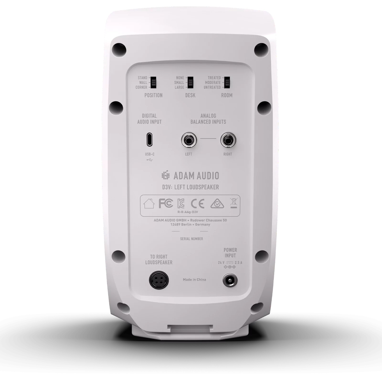 D3V White - Paar B-Ware