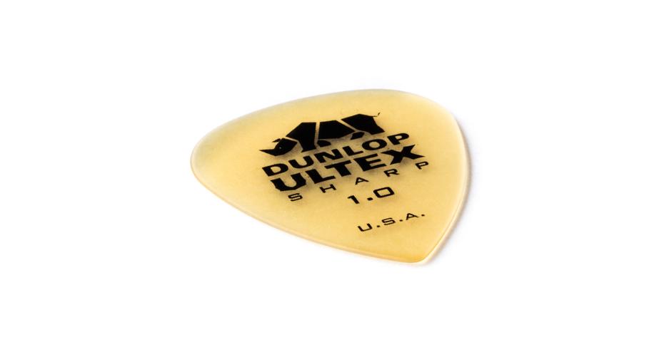 Ultex Sharp Picks, Player's Pack 6 pcs., amber, 1.00 mm