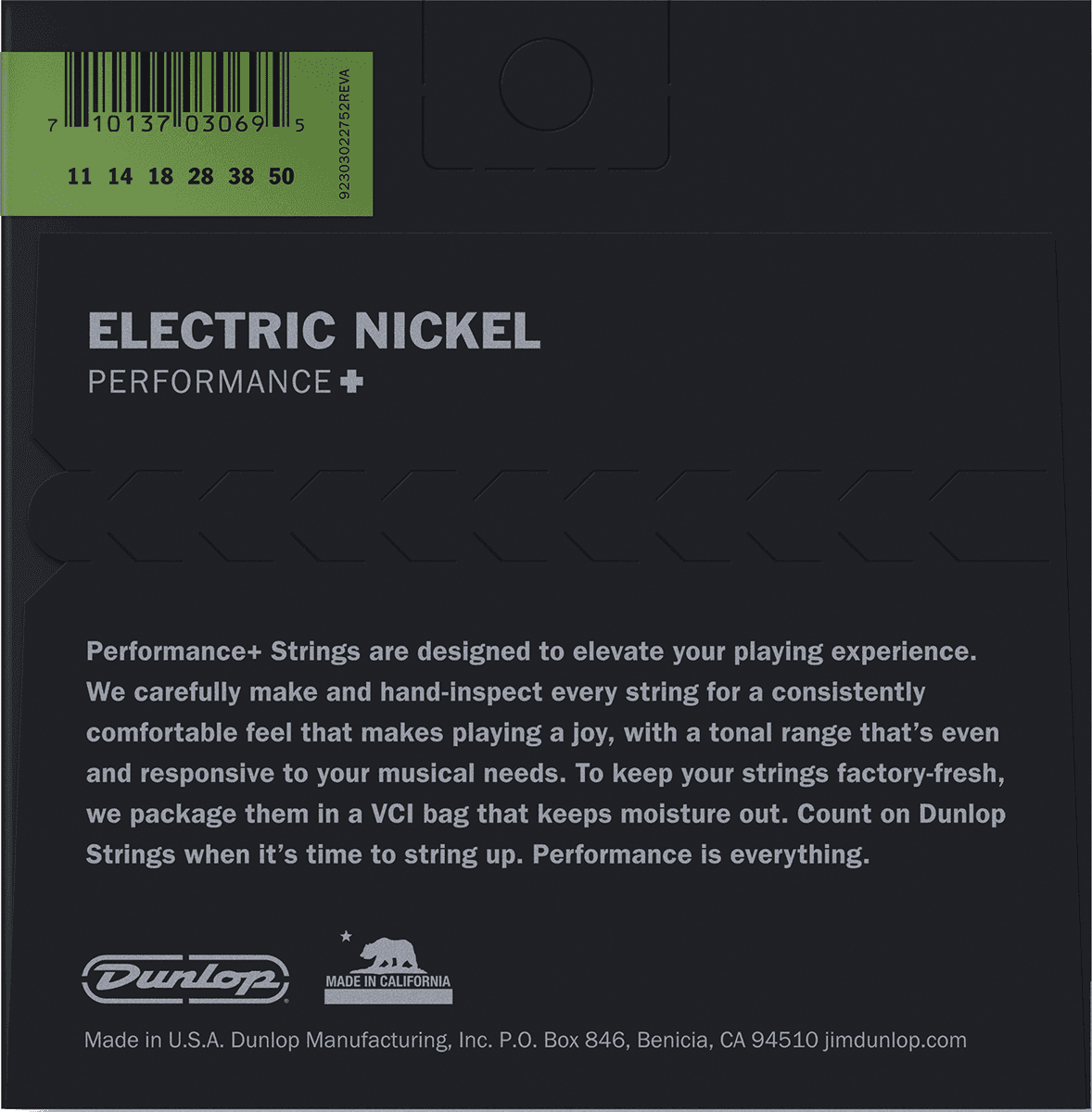 DEN 11-50 Electric Guitar Strings, Nickel