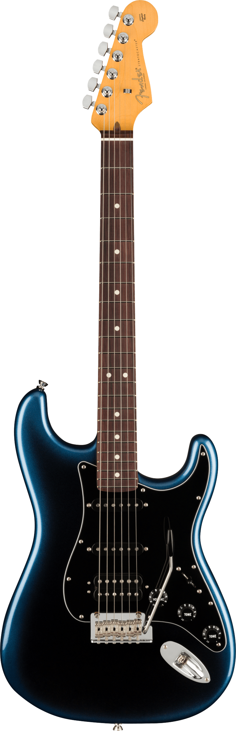 American Professional II Stratocaster HSS Rosewood Fingerboard, Dark Night