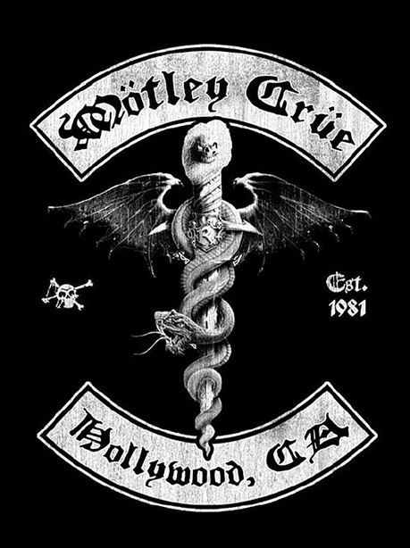 Mötley Crüe Feelgood Hollywood Revision T-Shirt L