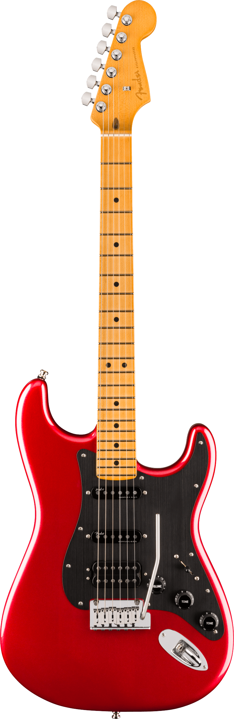 American Ultra II Stratocaster HSS MN Sinister Red