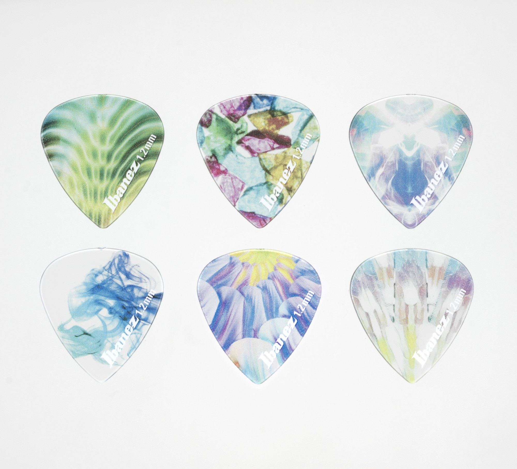 Kaleido Series Picks Copolyester Material Extra Heavy/ 6 teilig Set Kaleido Series Picks Copolyester Material Extra Heavy/ 6 teilig Set