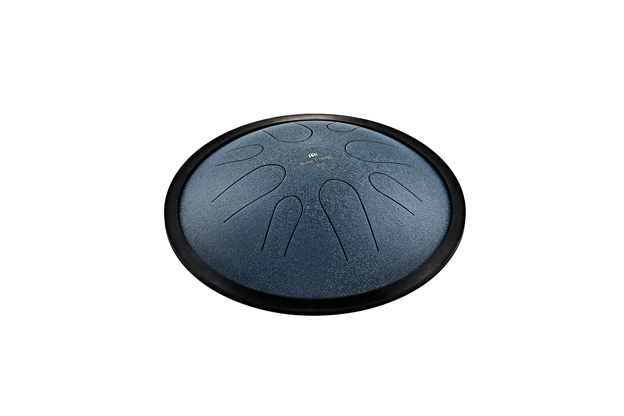 Sonic Energy 10" Compact Steel Tongue Drum, C Moll, 8 Töne, 432 Hz, Marineblau