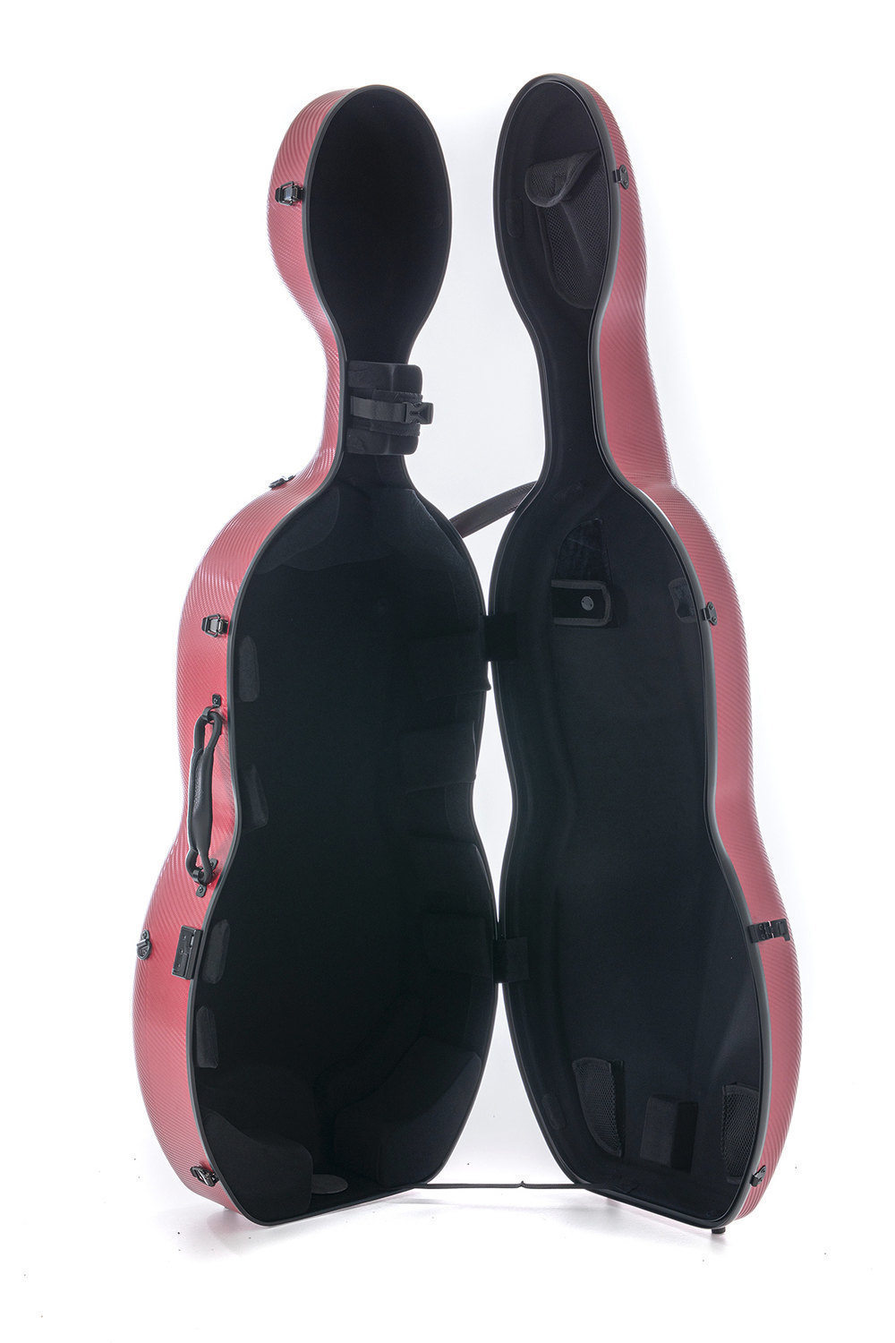 Celloetui 4/4 Polycarbonat rot Celloetui 4/4 Polycarbonat rot