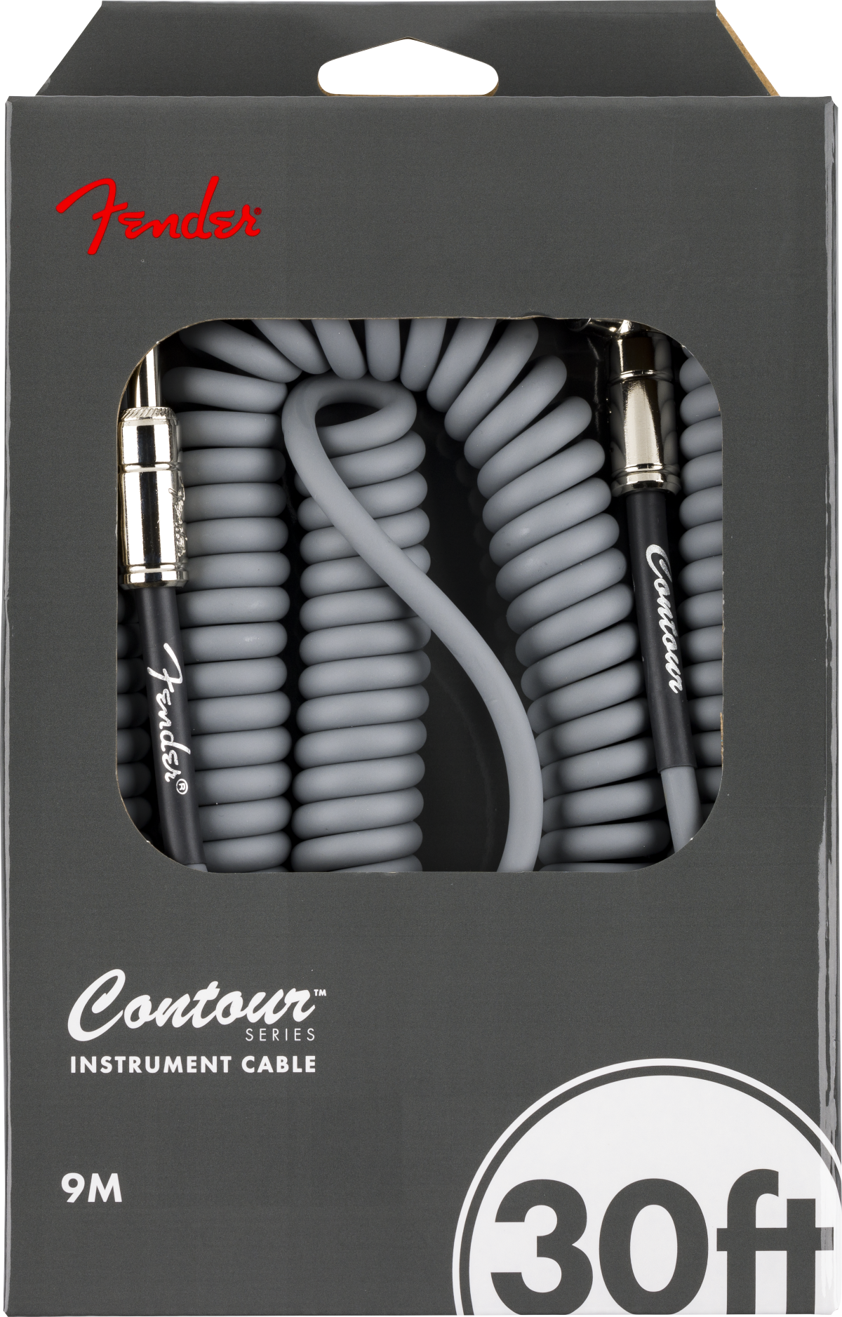 Contour Series Spiral-Instrumentenkabel inca silver