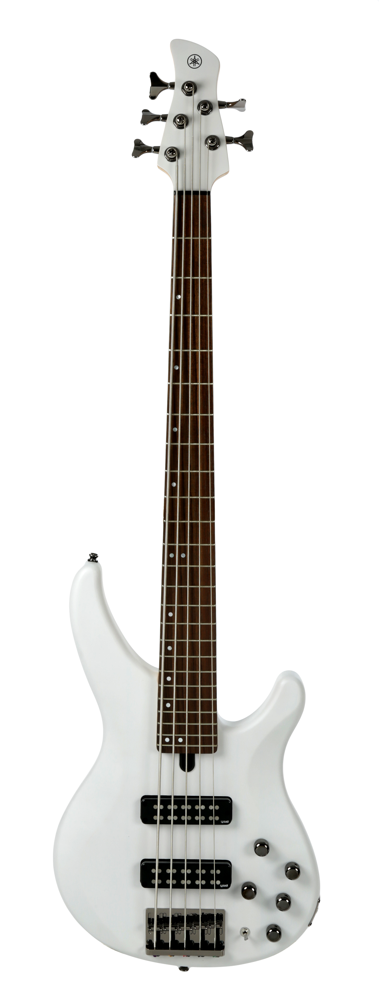 TRBX 505 Tranclucent White 5-Saiter E-Bass