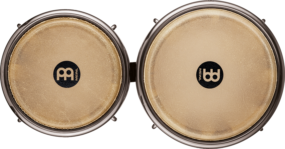 DG400CW Artist Series Bongo Diego Galé, True Skin Calf Heads 7" + 8 1/2" Natural