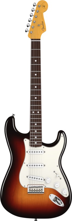 Robert Cray Stratocaster 3 Color Sunburst RW