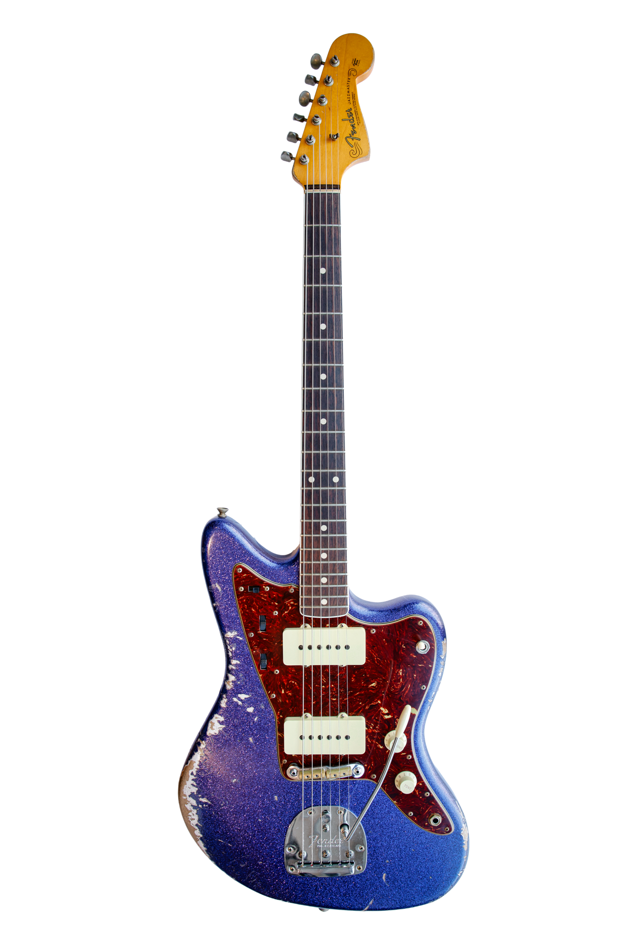 62 Jazzmaster Heavy Relic Purple Sparkle