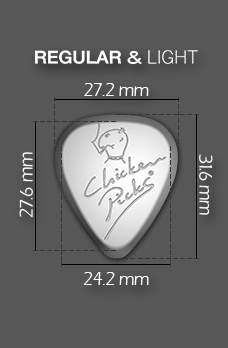 Regular 2,6mm Pick