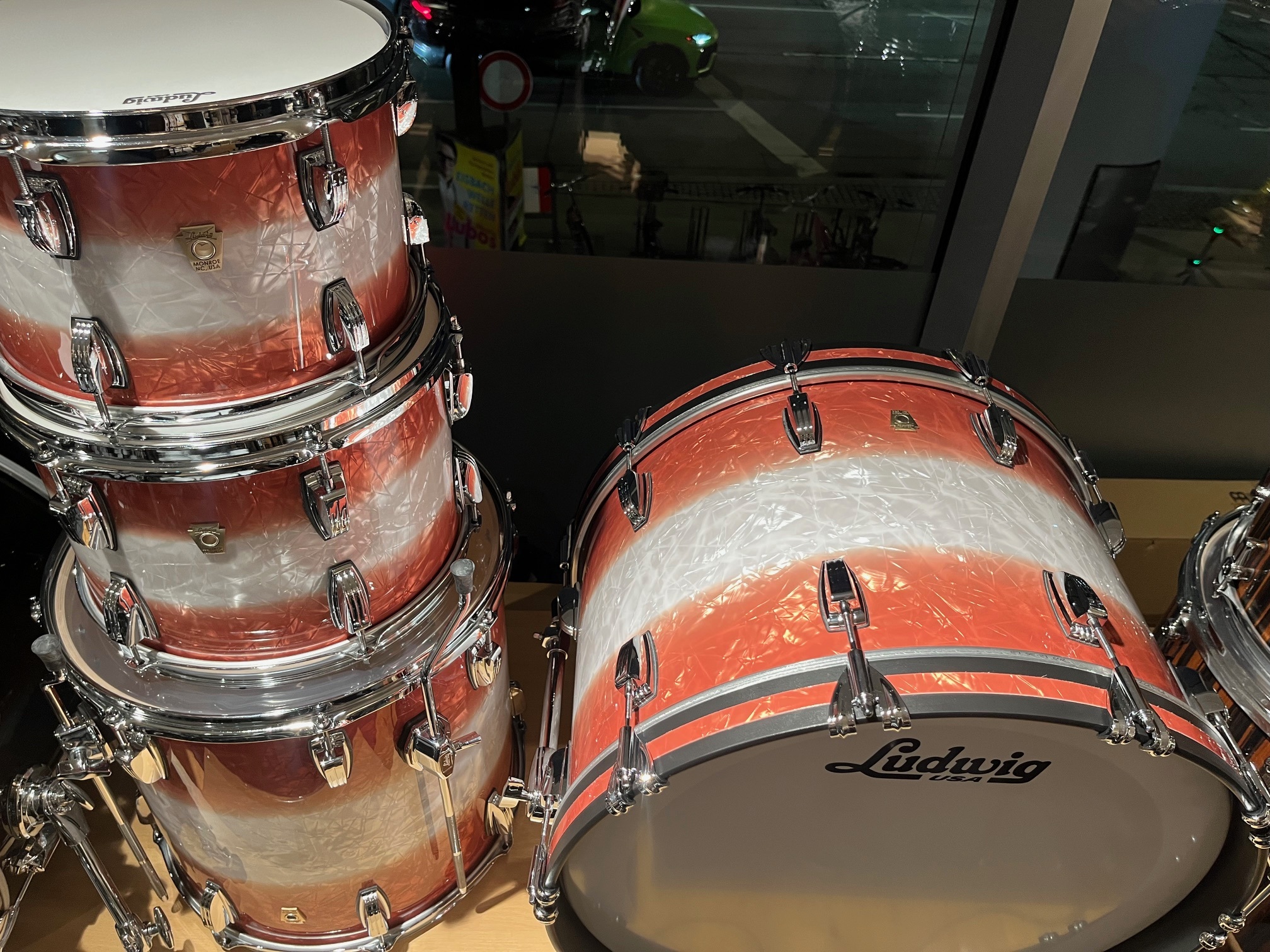 Classic Maple HOLLYWOOD FIRE BURST 22"/12"/13"/16"