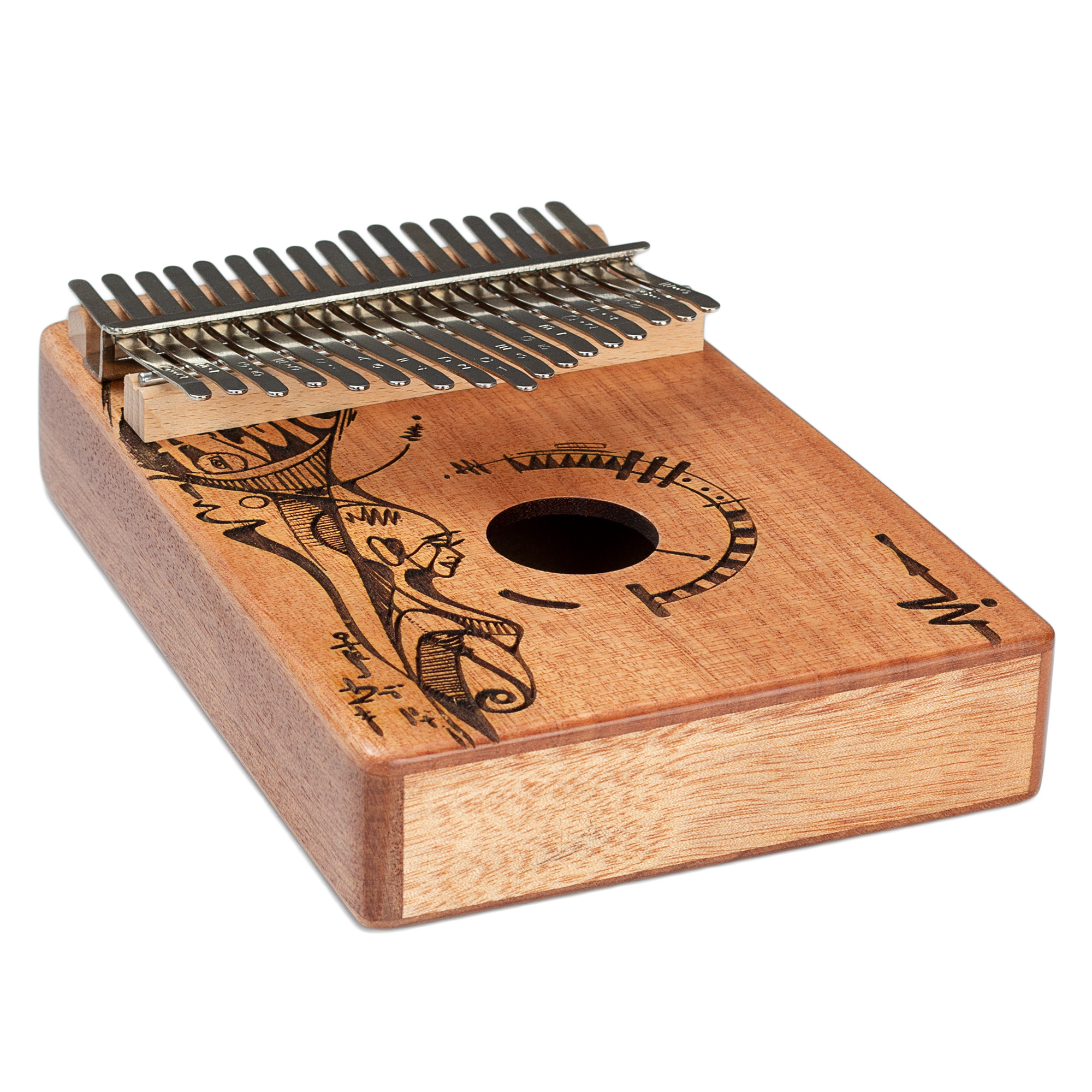 Art Series Kalimba 17 Peaceful Mind Art Series Kalimba 17 Peaceful Mind