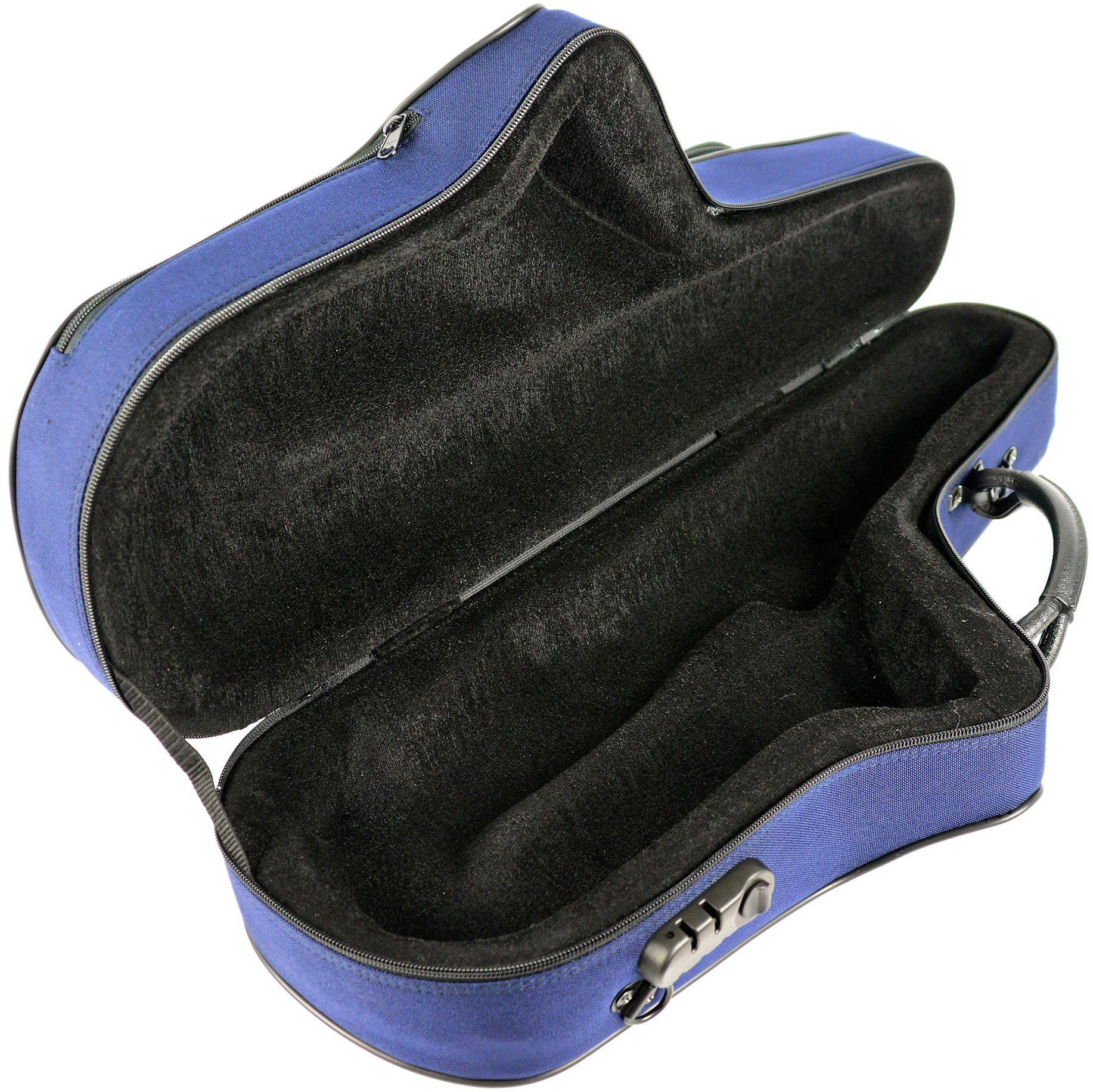 460102 Bam Altsaxophonetui Bam, classic, blau