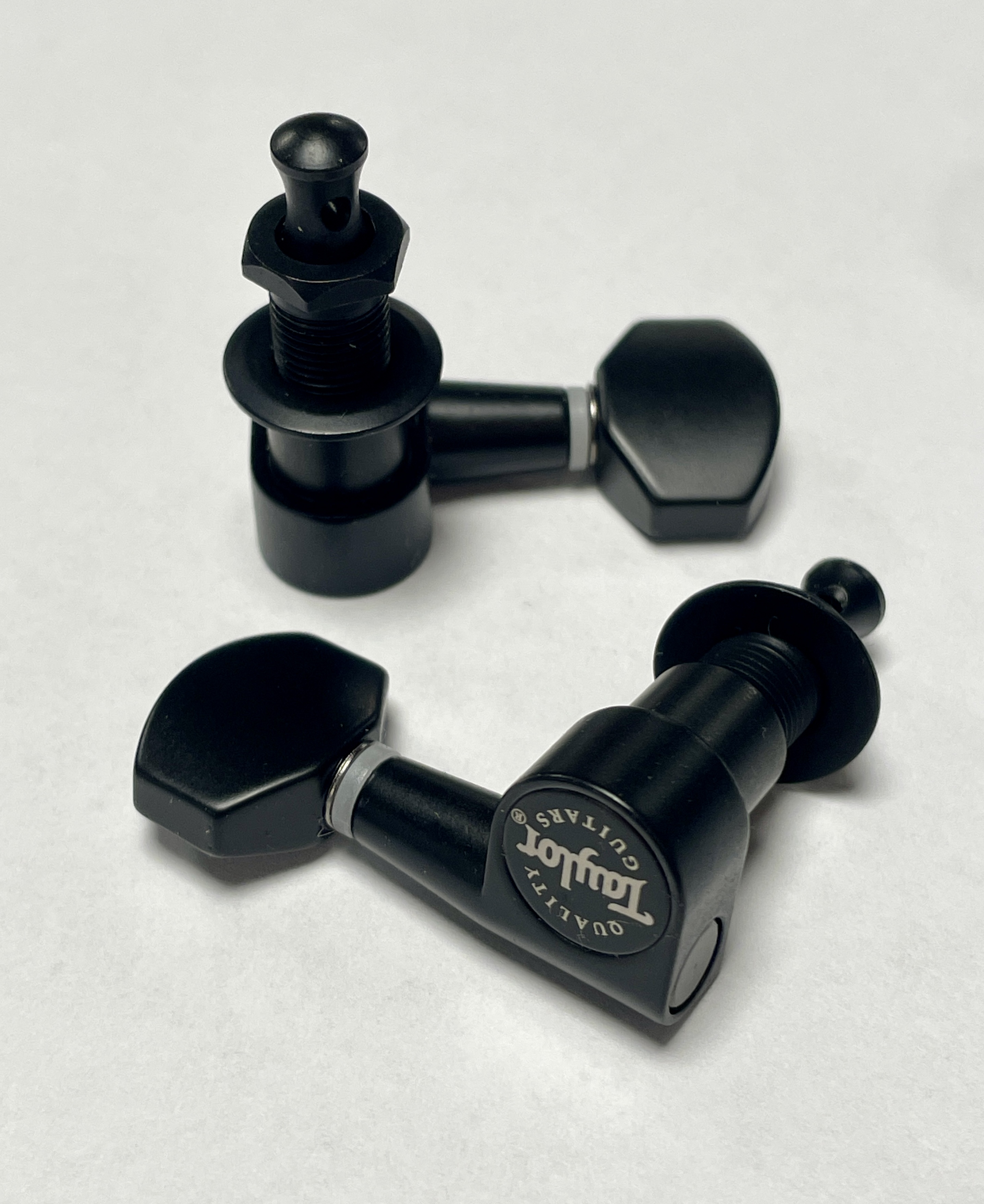 Guitar Tuners 1:18 -2-String, Satin Black