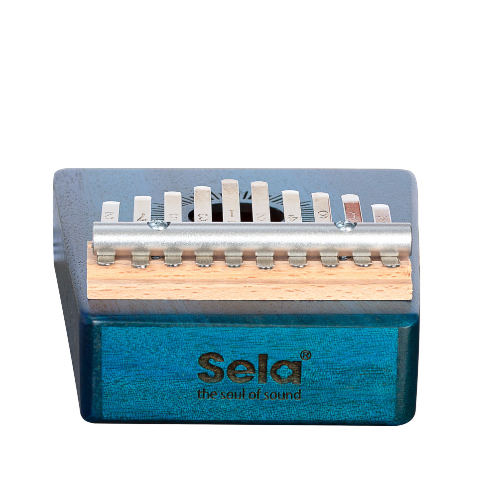 Kalimba Mahogany 10 Blue Kalimba Mahogany 10 Blue