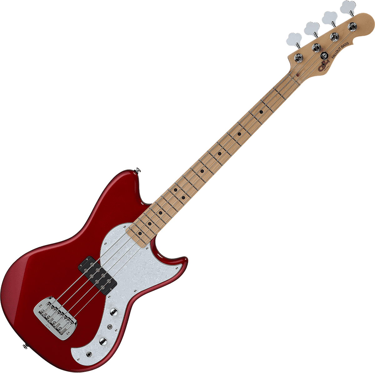 Tribute Fallout Bass Candy Apple Red B-Ware