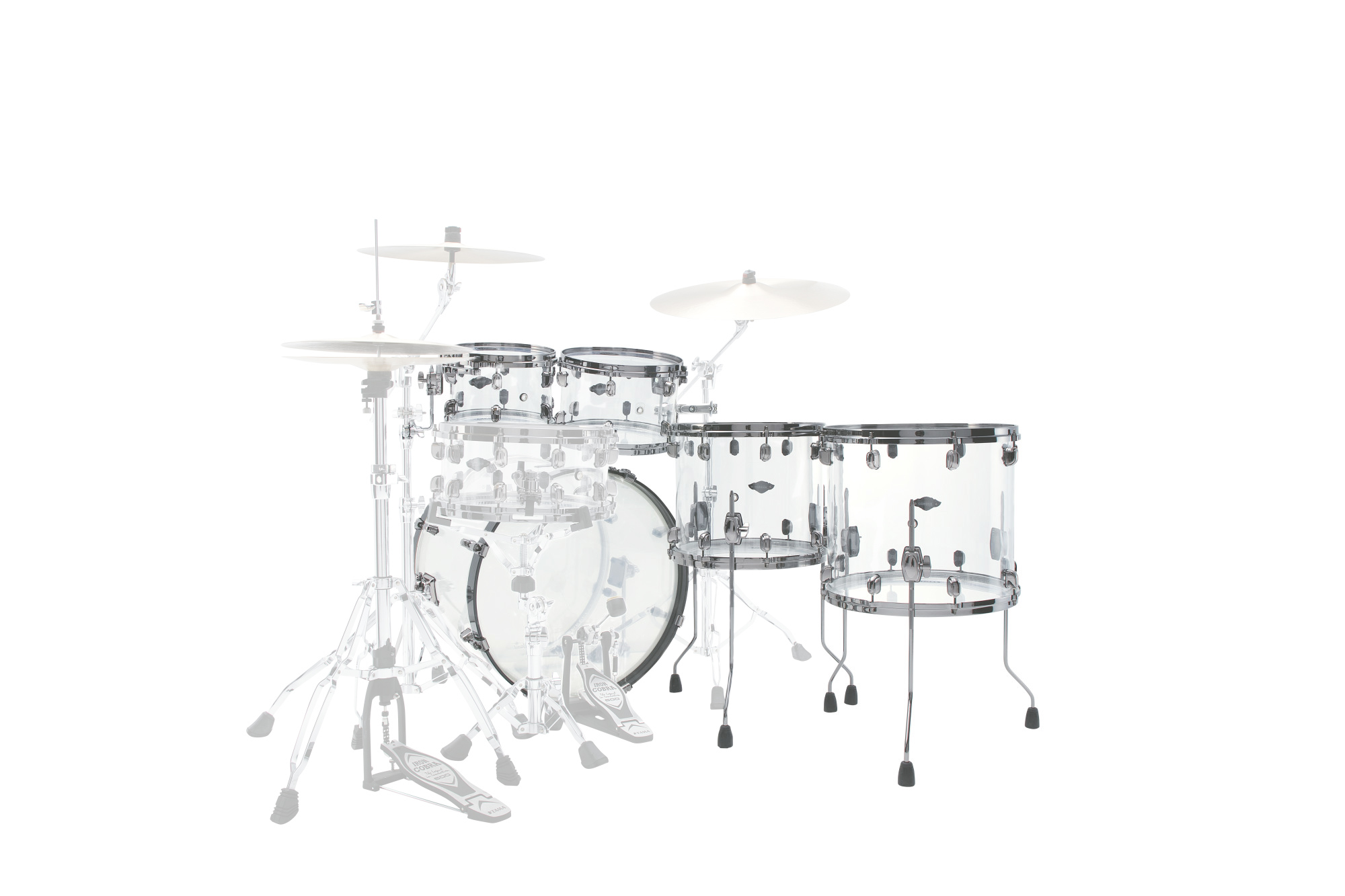 MBA52RZBNS-CI 50th Limited Starclassic Mirage Shell Kit 5 teilig - Crystal Ice/Black Nickel HW