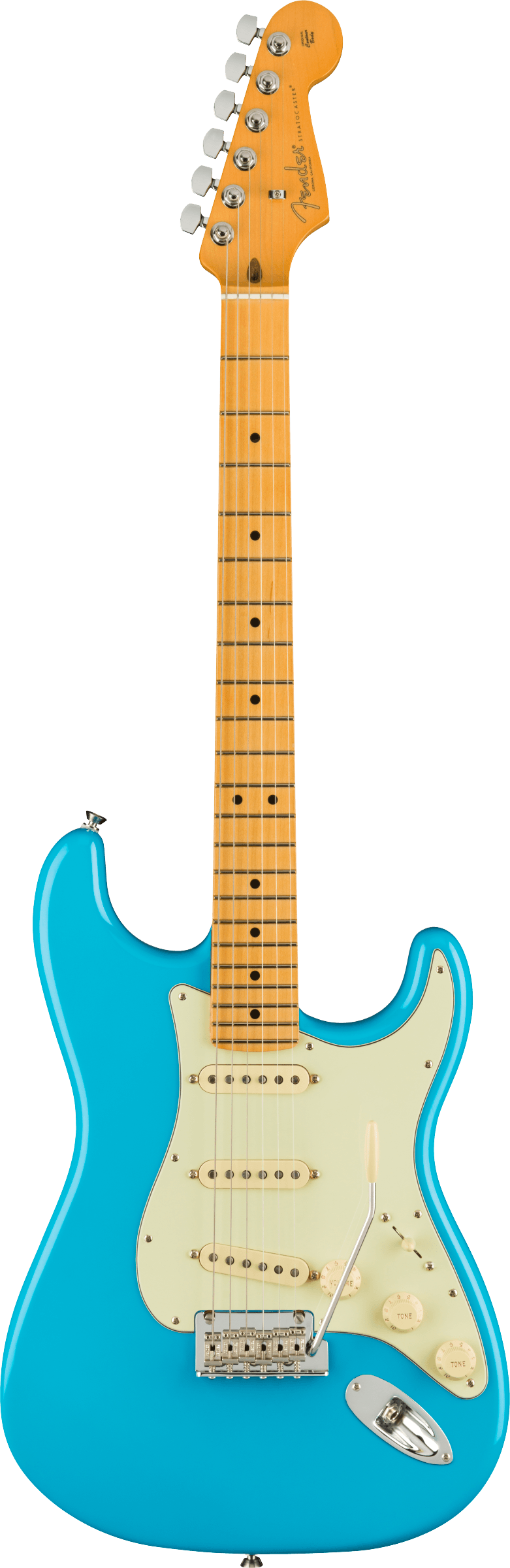 American Professional II Stratocaster Maple Fingerboard, Miami Blue