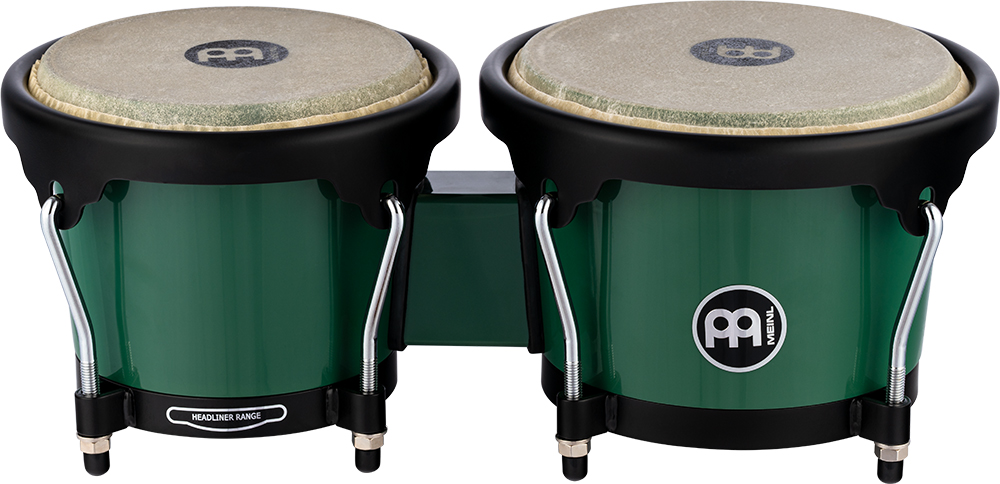 HB50FG  Journey Series Bongo -6 1/2" & 7 1/2" Forest Green