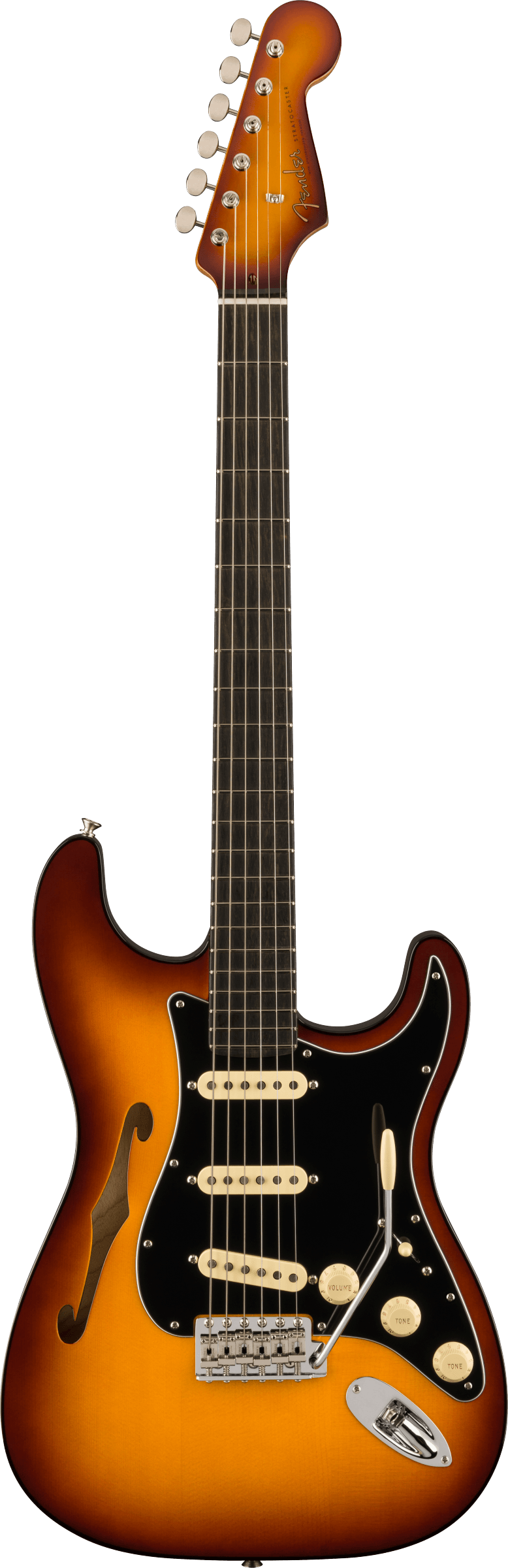 Limited Edition Suona Stratocaster Thinline Violin Burst