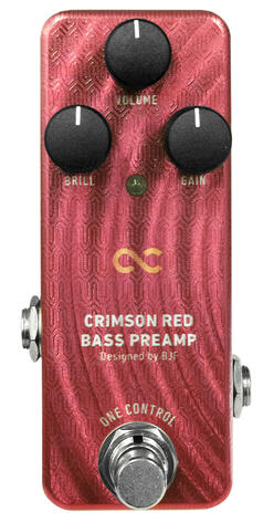 Crimson Red - Bass Preamp Crimson Red - Bass Preamp