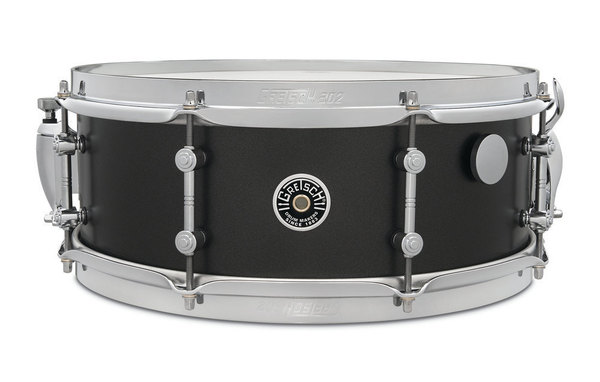 Brooklyn Snare 14x5,5 Satin Black Metallic Mike Johnston