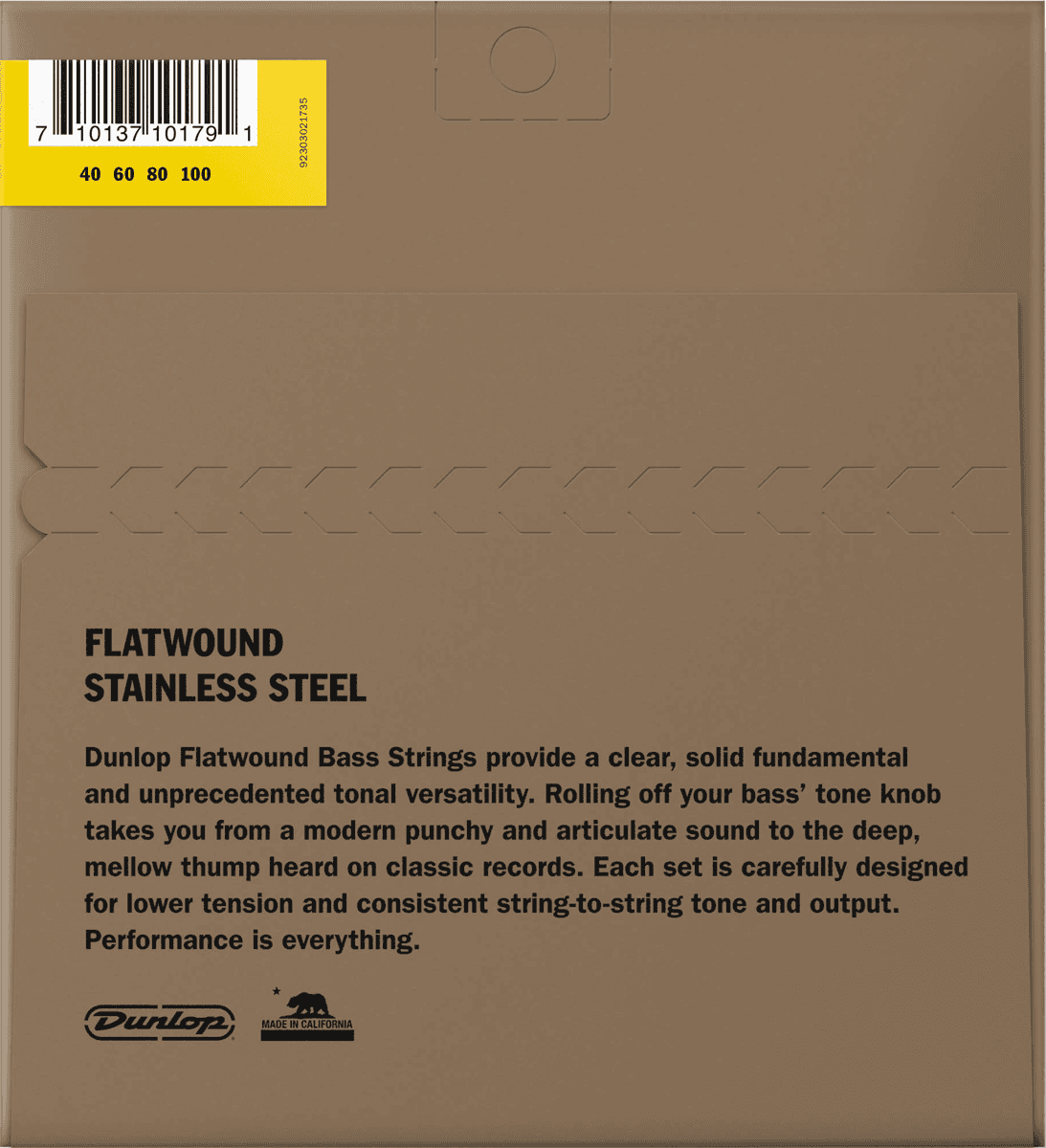 Flatwound, 4-String,040-100 Bass Bass Flatwound Stainless Steel