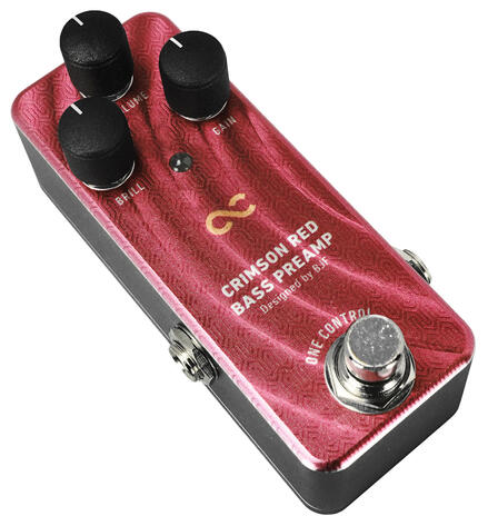 Crimson Red - Bass Preamp Crimson Red - Bass Preamp